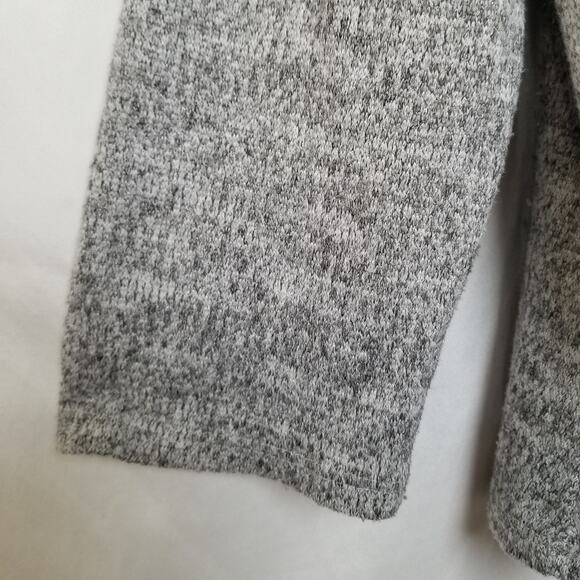 NAIF Medium Gray Long Sleeve Knit Cardigan Stretchy Wrap Closure Size 2X - Picture 5 of 8